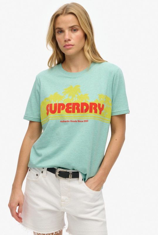 Superdry - Outdoor Stripe Relaxed T-shirt - Korte Mouwen