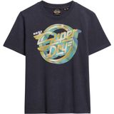 Superdry - Rock Band T-shirt - Zwart - Katoen