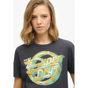 Superdry - Rock Band T-shirt - Zwart - Katoen