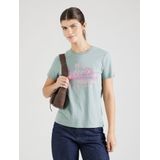 Superdry - Vl Rhinestone Slim T-shirt - Katoen - Korte Mouwen