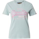 Superdry - Vl Rhinestone Slim T-shirt - Katoen - Korte Mouwen