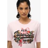 Superdry - Vintage Logo Tokyo Relaxed T-shirt - Katoen - Korte Mouwen