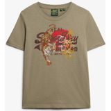 Superdry - Vl Tokyo T-shirt - Zwart - 100% Katoen