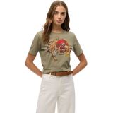 Superdry - Vl Tokyo T-shirt - Zwart - 100% Katoen