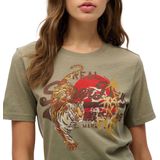 Superdry - Vl Tokyo T-shirt - Zwart - 100% Katoen