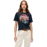 Superdry - Tokyo - T-shirt - Dames - Vintage Logo - Relaxte Pasvorm