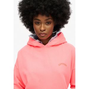 Superdry - W2012281A - Sweatshirt - Koraal - Katoen, Oversized Pasvorm