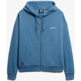 Superdry - Essential Logo - Sweatshirt - Met Halve Rits - Oversized Pasvorm