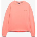 Superdry - W2012293A - Sweatshirt - Turquoise - Casual - Katoen