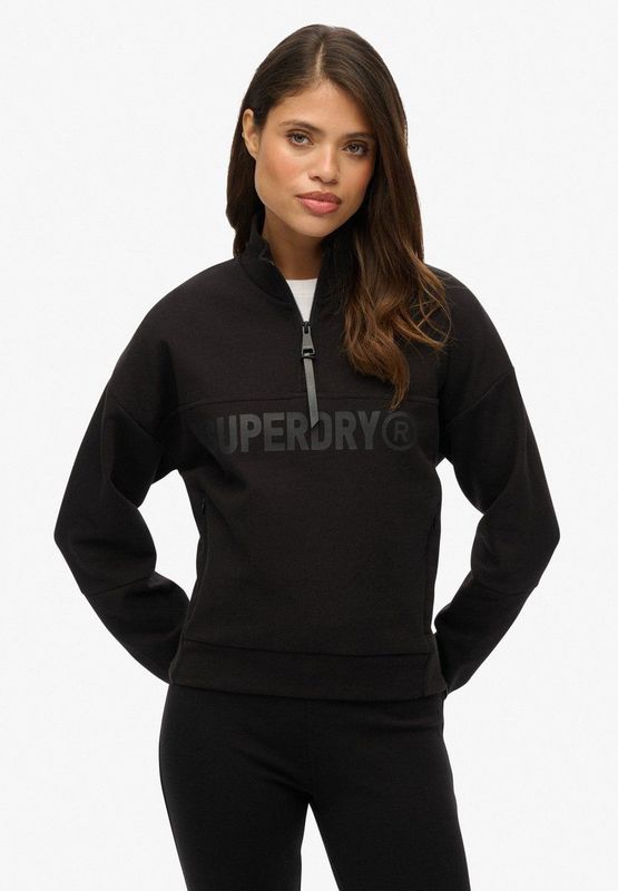 Superdry - Active Tech - Dames Sweatshirt - Halve Rits