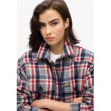 Superdry - Gewatteerde Kraag - Ruitpatroon - Overshirt - Voering van Schapenleer