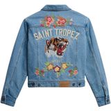 Superdry - Spijkerjack - Blauw - Katoen - Denim