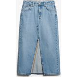 Superdry - Denim Split - Lange Rok - Relaxte Pasvorm - Maxi Lengte