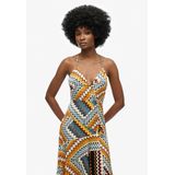 Superdry - Premium Hanky - Jurk - Dierenprint - Mouwloos - Korte Lengte