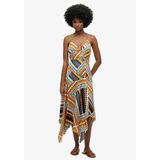 Superdry - Premium Hanky - Jurk - Dierenprint - Mouwloos - Korte Lengte