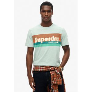 Superdry - Stripe Relaxed Logo - T-shirt