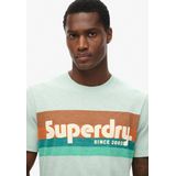Superdry - Stripe Relaxed Logo - T-shirt