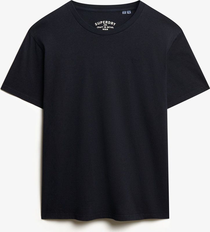 Superdry - Essentials T-shirt - Zwart - Katoen