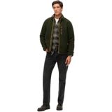 Superdry - Outdoor Fleece Jacket - Zwart - Fleece