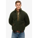 Superdry - Outdoor Half Zip - Sweatshirt - Grijs - Katoen