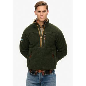 Superdry - Outdoor Half Zip - Sweatshirt - Grijs - Katoen