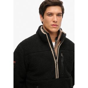 Superdry - Outdoor Half Zip Sweatshirt - Grijs - Katoen