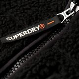 Superdry - W2012340A - Outdoor Fleece Full Zip - Zwart - Casual - Polyester