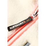 Superdry - Outdoor Half Zip Fleece - Ecru - Dames Trui