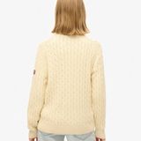 Superdry - Slouchy Cable Coltrui - Dames - Sweaters