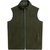 Superdry - Estate Fleece Gilet - Groen - Gerecycled Polyester - Duurzaam