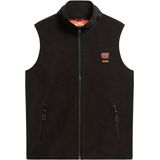 Superdry - Active Fleece Gilet - Zwart - Man