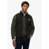 Superdry - Active Fleece Gilet - Zwart - Man