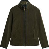 Superdry - Estate Full Zip Fleece - Groen - Casual - Gerecycled Polyester - Duurzaam