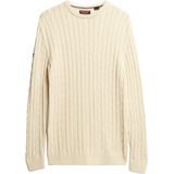 Superdry - Classic Cable - Gebreide Trui - Biologisch Katoen