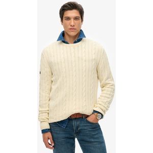 Superdry - Classic Cable - Gebreide Trui - Biologisch Katoen