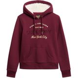 Superdry - Luxe Metallic Logo Hoodie - Gevoerd - Relaxed Fit