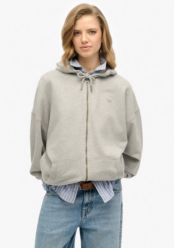 Superdry - Studios - Sweatshirt - Met Rits