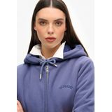 Superdry - Borg Lined Sweatshirt - Met Rits