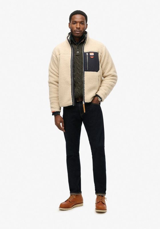 Casa Moda - Halfzip Trui - Beige - Schipperstrui