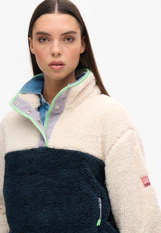 Superdry - Henley - Trui - Koraal - Dames