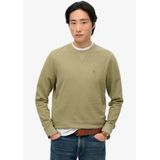 Superdry - Classic Essential Sweatshirt - Zwart - 100% Biologisch Katoen