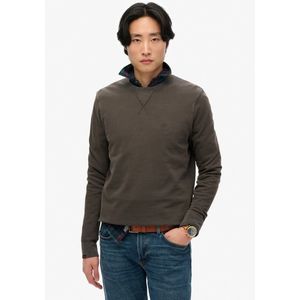 Superdry - Classic Essential Sweatshirt - Grijs - 100% Biologisch Katoen