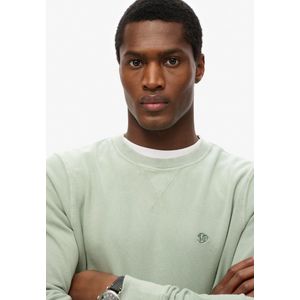 Superdry - Classic Essential Sweatshirt - Grijs - 100% Biologisch Katoen