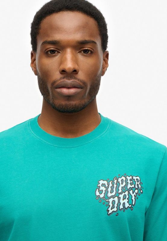 Superdry - Outdoor Narrative Loose Fit - T-shirt - Korte Mouwen