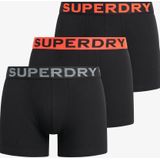 Superdry - M3110452C - Boxershorts - 3 Eenheden - Zacht Katoen