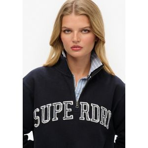 Superdry - Athletic Ess Applique - Sweatshirt - Halve Rits
