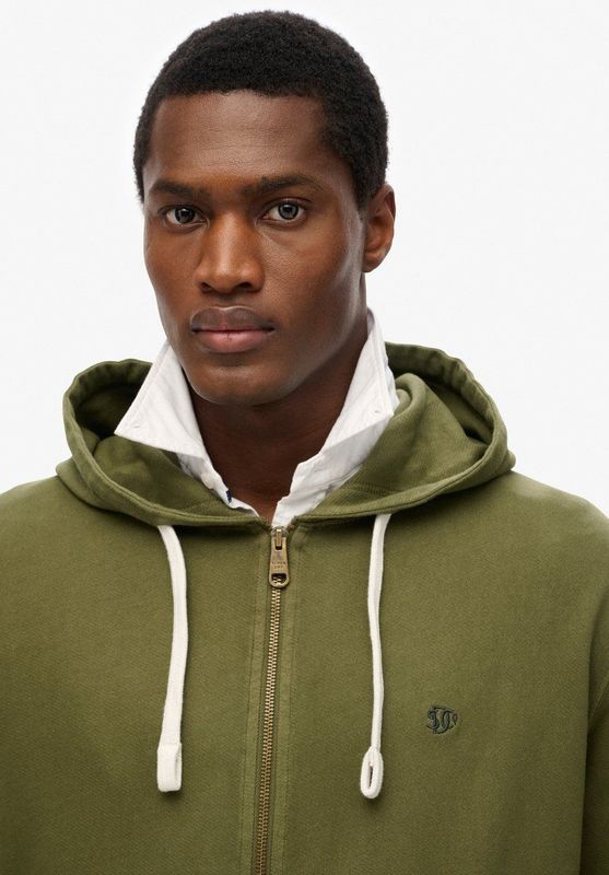 Superdry - Classic Essential - Sweatshirt - Grijs - Katoen