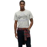 Superdry - Vintage Logo Heritage T-Shirt - Zwart - Katoen/Gerecycled Polyester