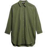 Superdry - Ibiza Longline Beach - Overhemd - Oversized - Lange Mouwen