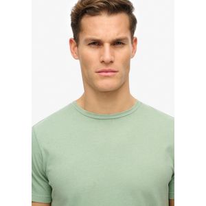 Superdry - Classic Essential T-shirt - Katoen - Groen